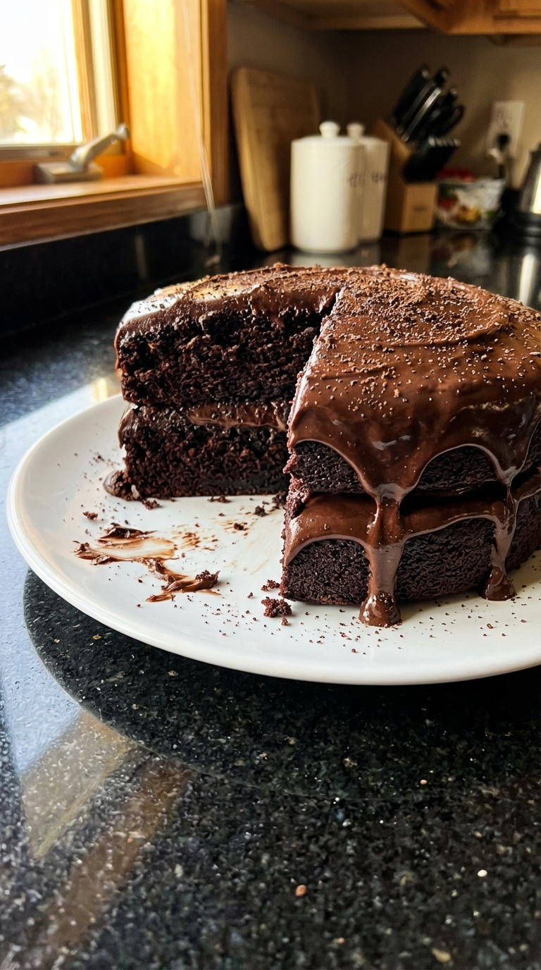 Rich Chocolate Espresso Cake