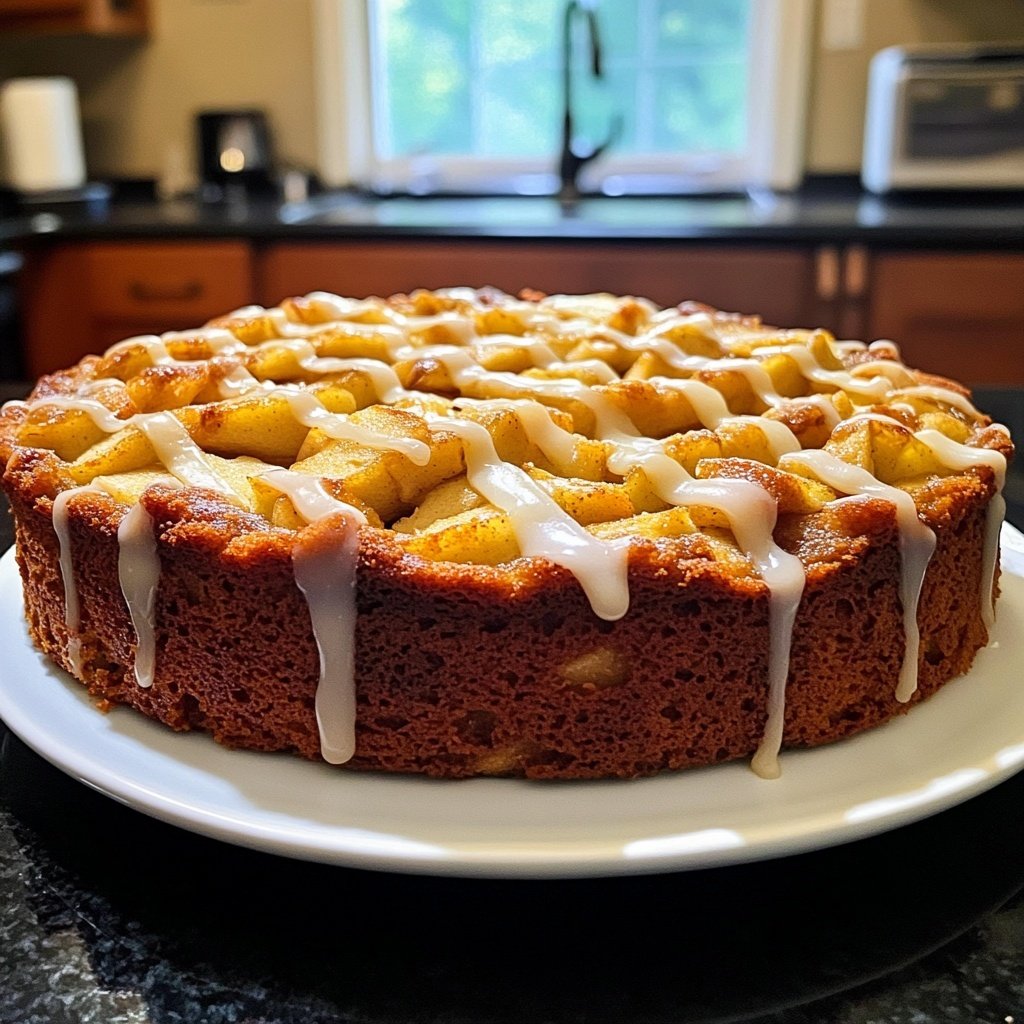 Cardamom Apple Cake