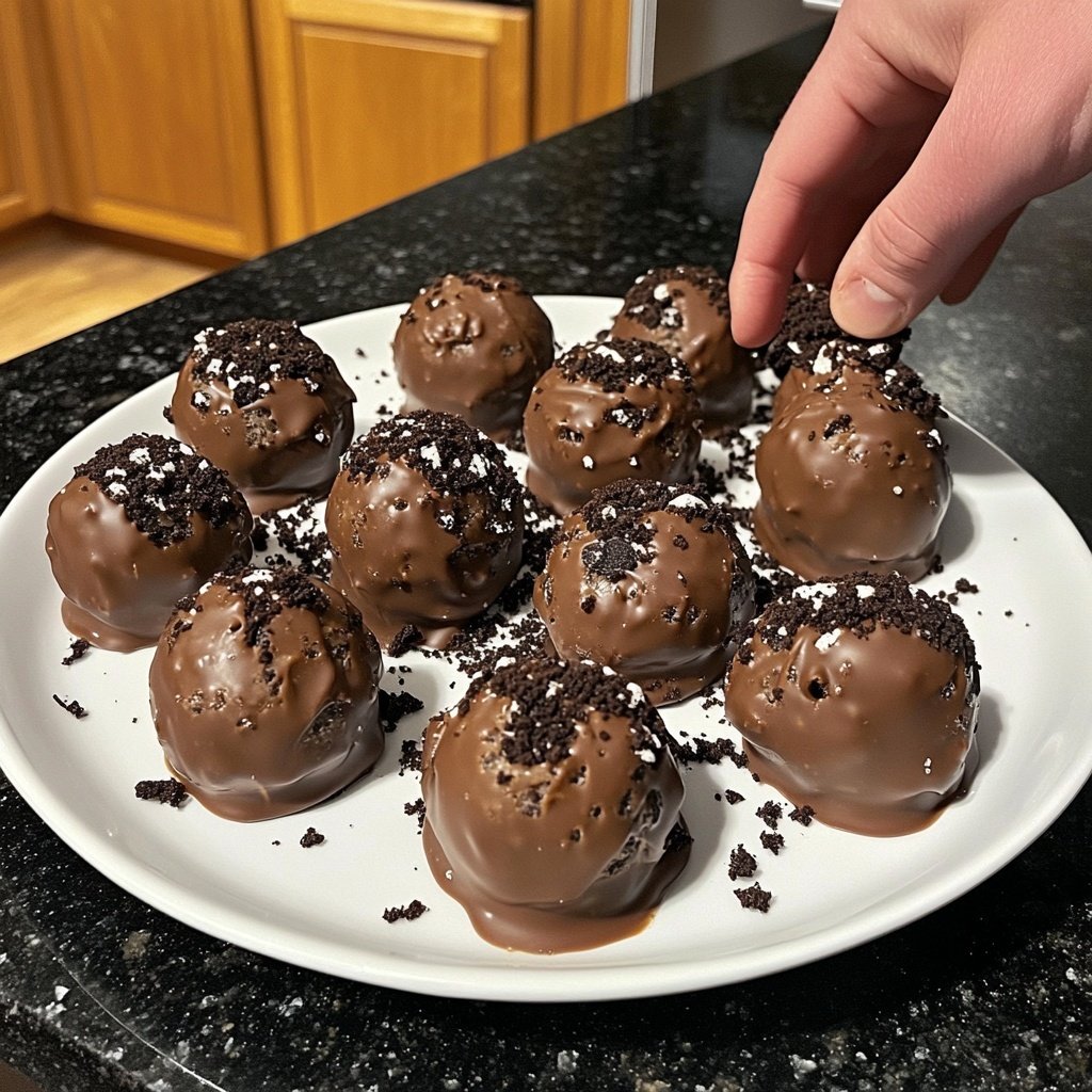 Oreo Balls-3 Ingredients