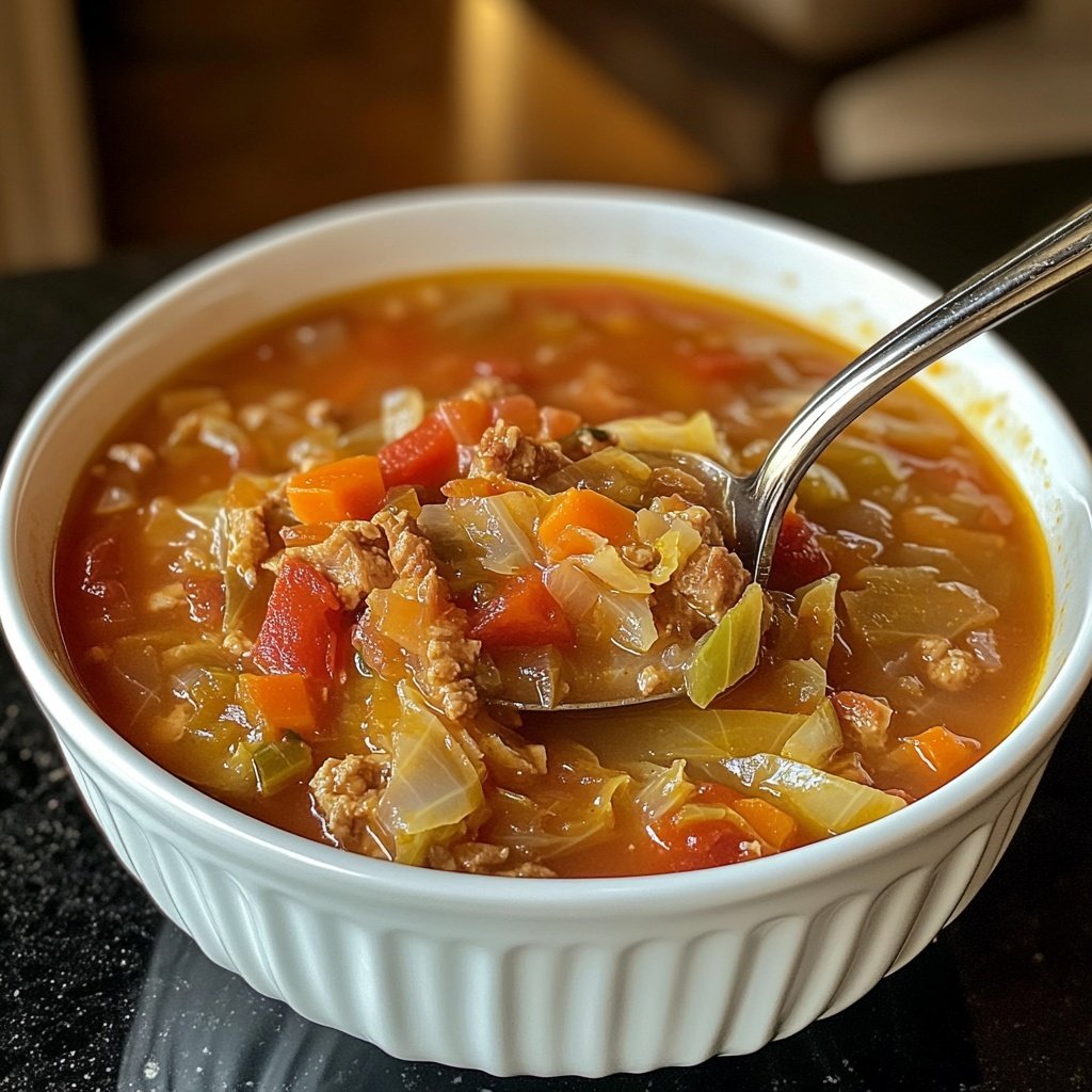 Unstuffed Cabbage Soup