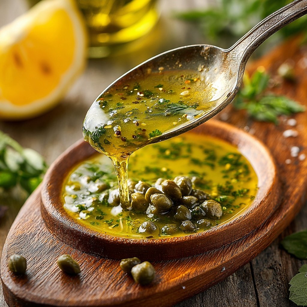 Lemon Caper Mediterranean Vinaigrette