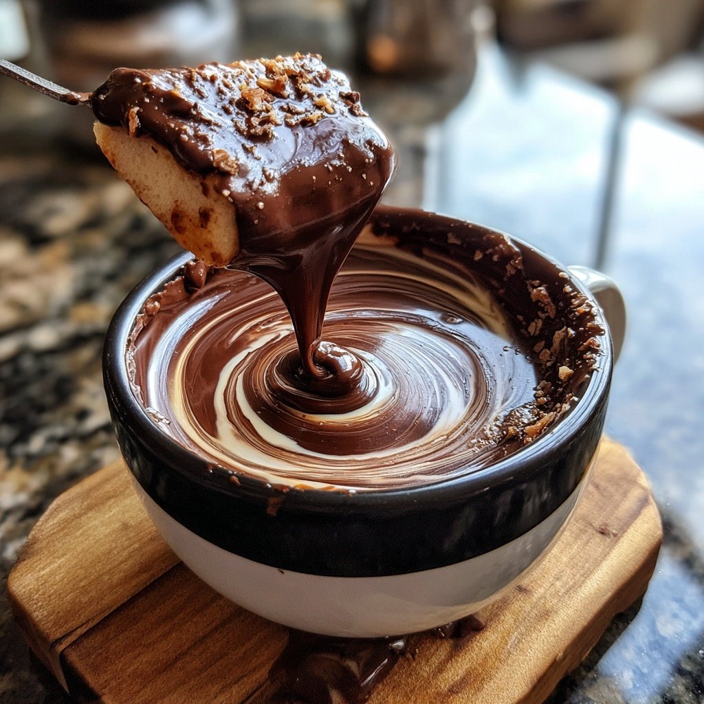 Marble Chocolate Fondue Experience