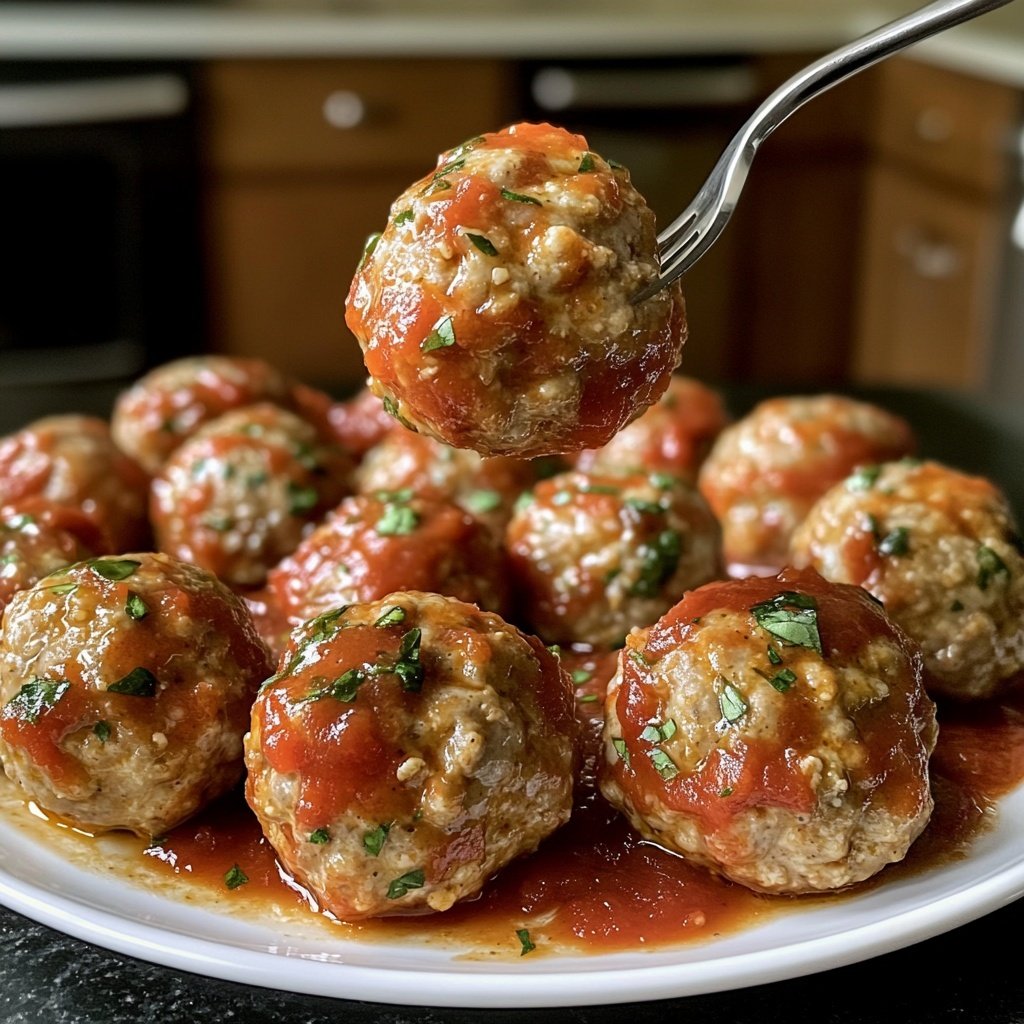 The Juciest Turkey Meatballs
