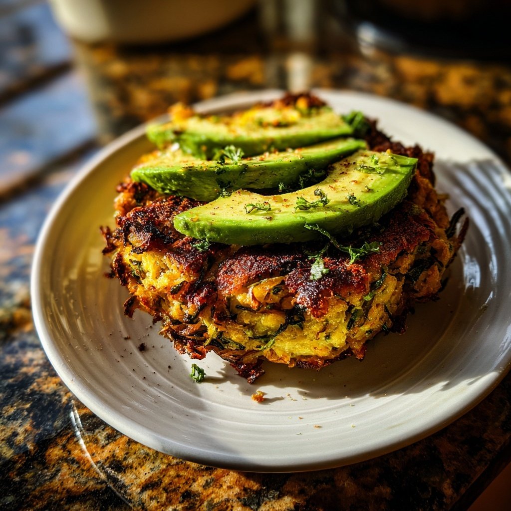 Seaweed Kelp Burger with Avocado