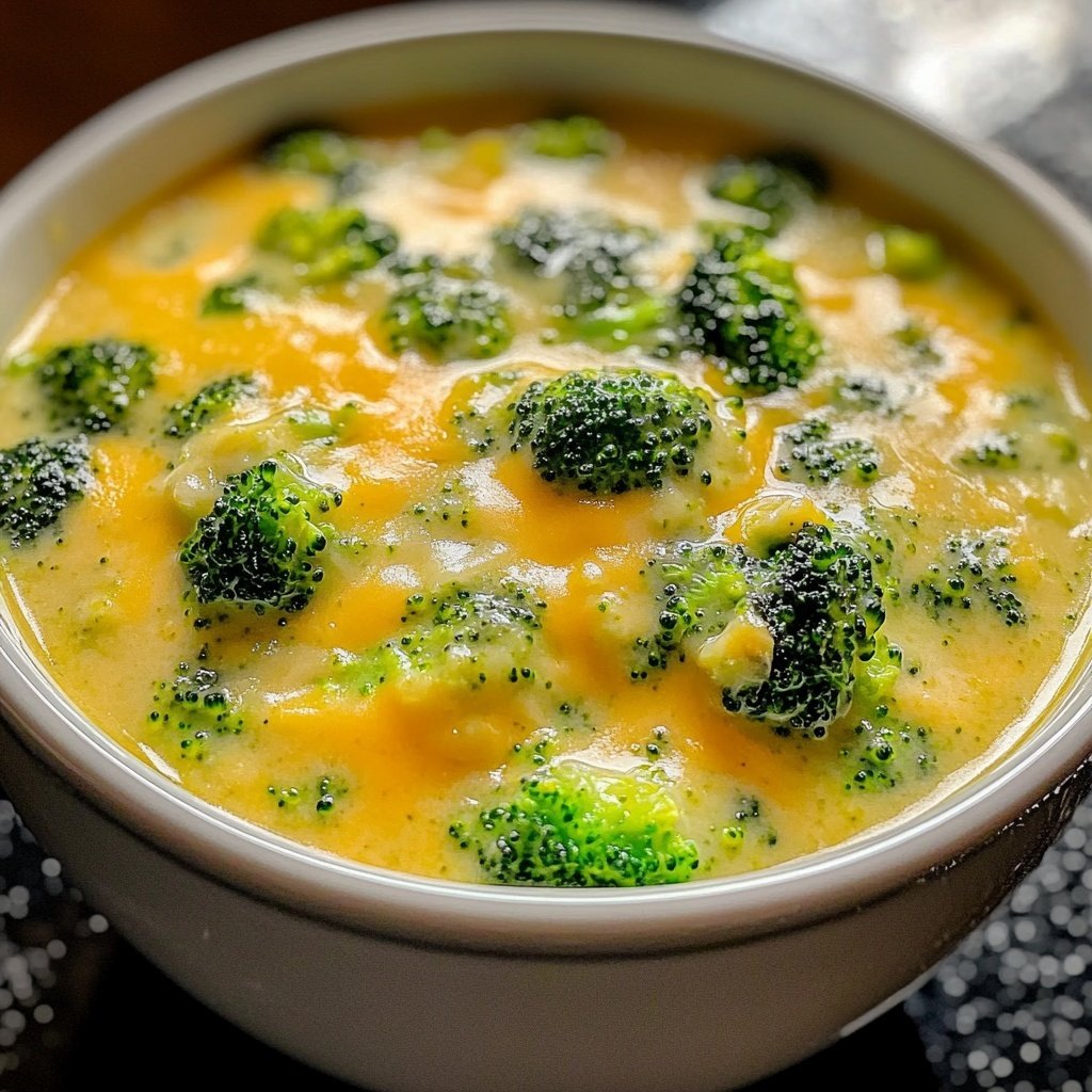 Comfort Broccoli Cheddar Soup​