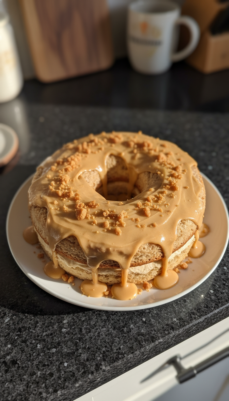 Pisces Maple Glazed Cake